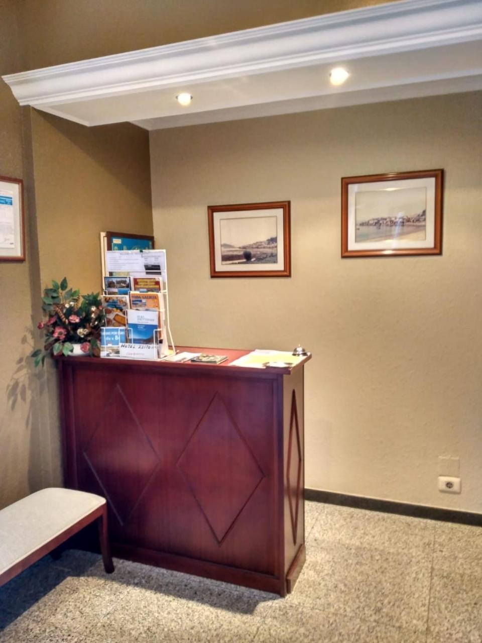 Hotel Xeito Combarro Bagian luar foto